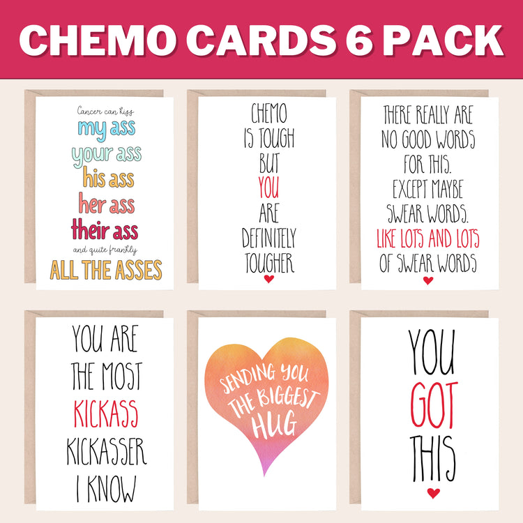 Chemo Cards Set of 6