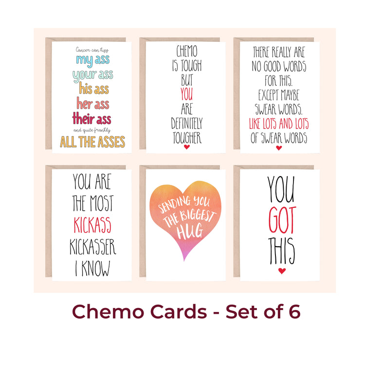 Chemo Cards Set of 6