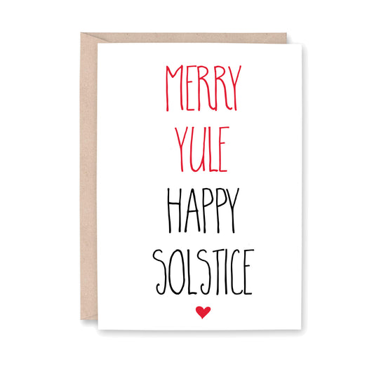 Merry Yule Happy Solstice