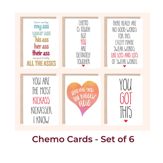 Chemo Cards Set of 6