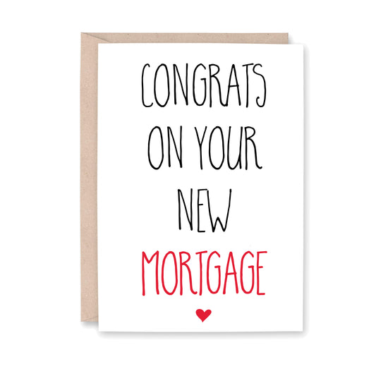 Congrats on your New Mortgage