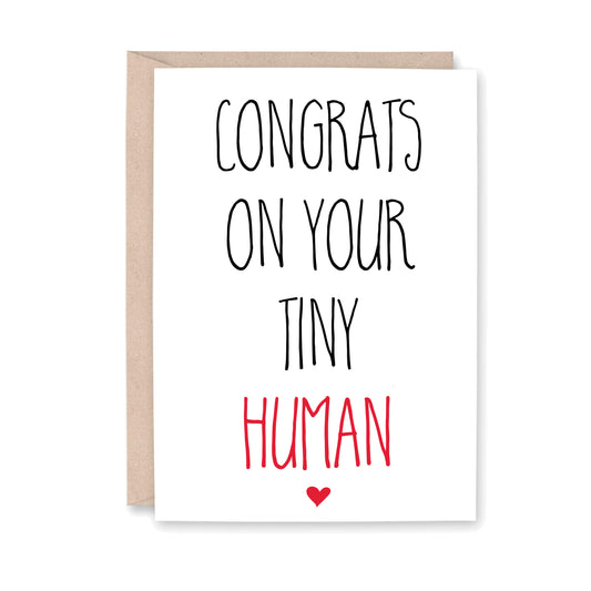 Congrats on your Tiny Human