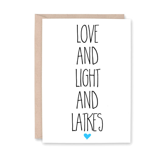 Love and Light and Latkes