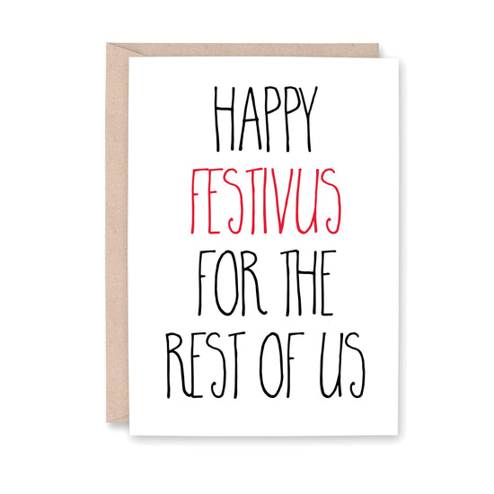 Happy Festivus for the Rest of Us